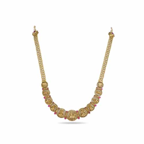 Gold Pendant Jewelry Shop in Poovanthi